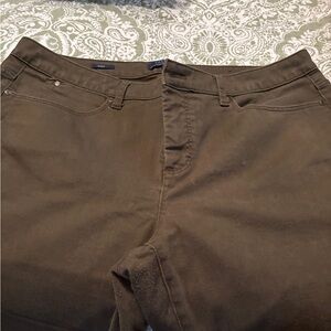 Talbots Women's Ankle & Cropped Jeans - Olive